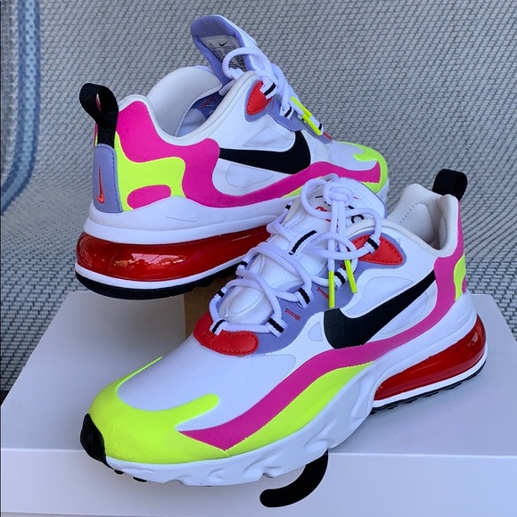 NIKE W AIR MAX 270 REACT white/light thistle-black - Picture 5 of 16